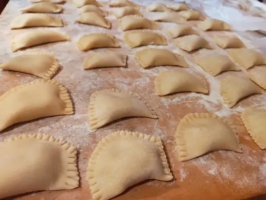 Pasta cooking class